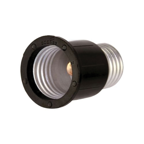 Eaton Cooper Wiring 1054-BOX Socket Extension with Keyless Switch, 660 W, Phenolic Porcelain, Black - 3