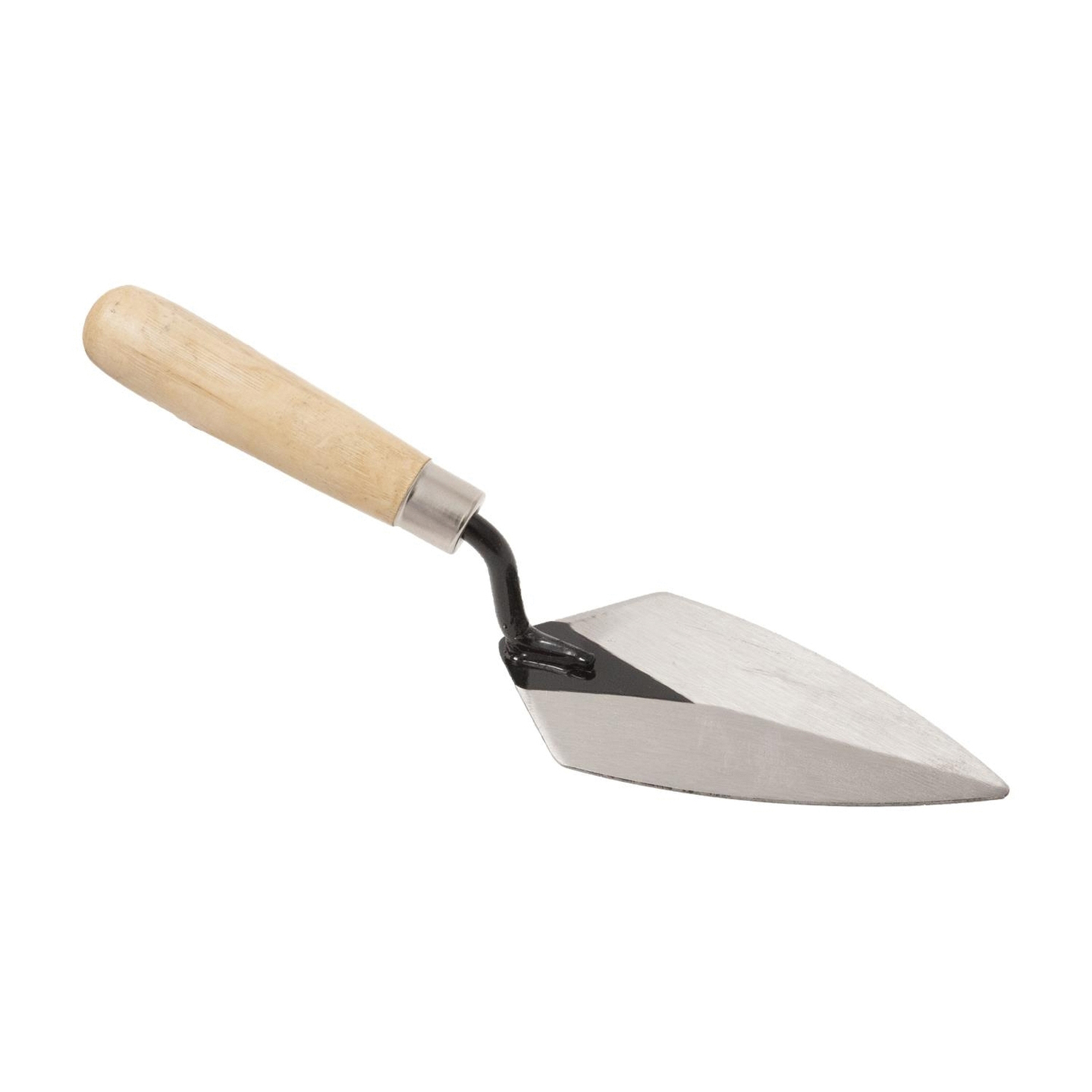 Marshalltown 95-3 Pointing Trowel, 5-1/2 in L Blade, 2-3/4 in W Blade, Steel Blade, Wood Handle - 3