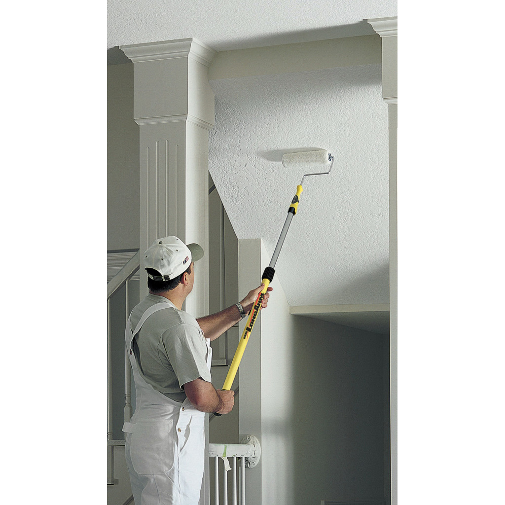 Mr. LongArm Alumiglass 6508 Extension Pole, 1-1/4 in Dia, 4.1 to 7.6 ft L, Aluminum, Fiberglass Handle - 3