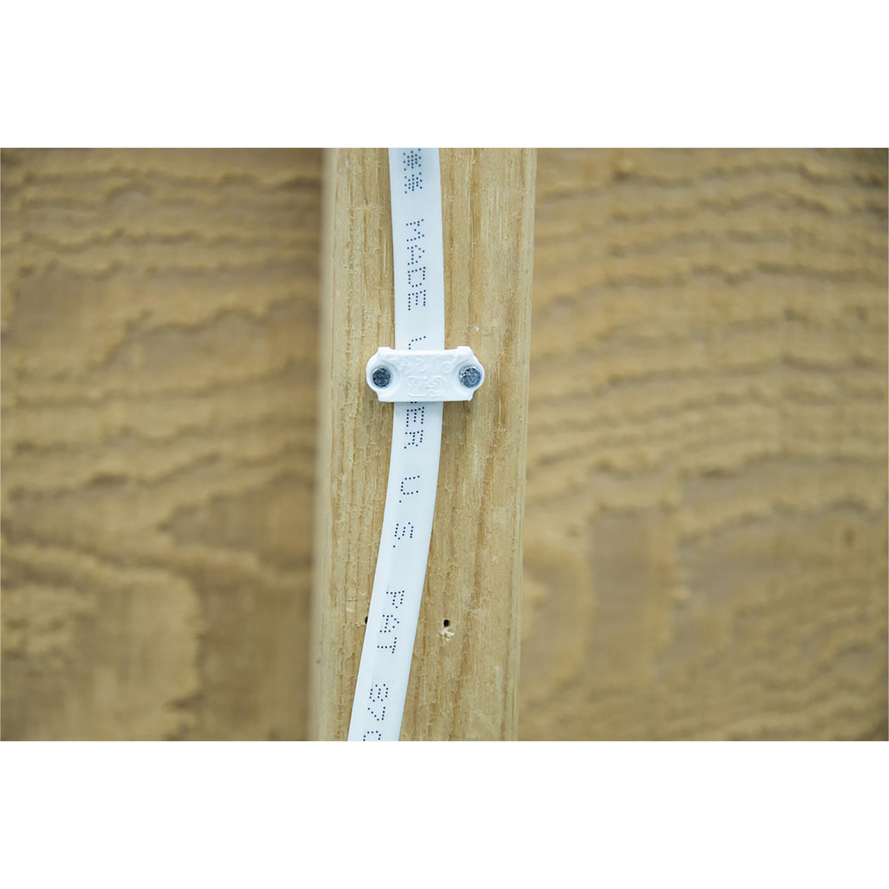 Gardner Bender PS-50 Cable Staple, 1/2 in W Crown, 1-1/4 in L Leg, Plastic/Polyethylene - 3