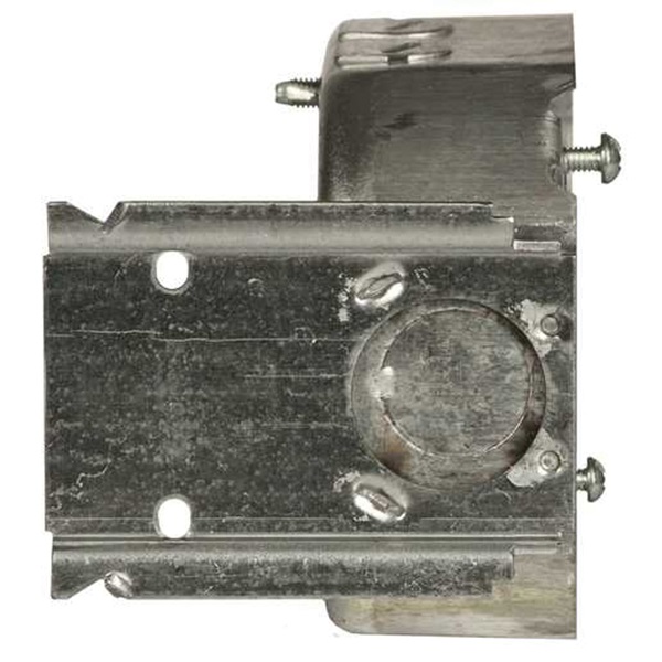 Raco 160 Octagon Box, 4.067 in OAW, 1-1/2 in OAD, 3.579 in OAH, 1-Gang, 3-Knockout, Steel Housing Material, Gray - 3