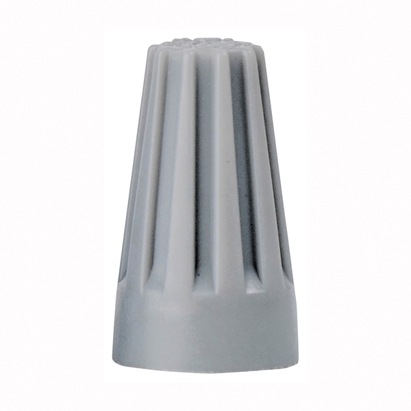 Gardner Bender WireGard GB-1 Series 19-001 Wire Connector, Gray, 22 to 16 AWG Wire, Steel Contact, 14/CD - 2