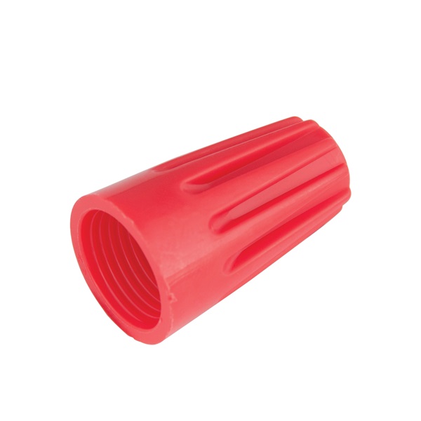 Gardner Bender WireGard 25-006 Wire Connector, 18 to 10 AWG Wire, Steel Contact, Polypropylene Housing Material, Red - 2