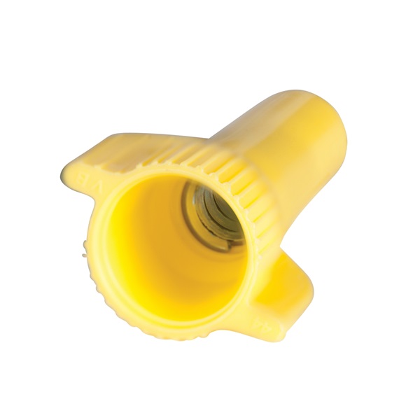 Gardner Bender WingGard 19-084 Wire Connector, 22 to 10 AWG Wire, Steel Contact, Thermoplastic Housing Material, Yellow - 2