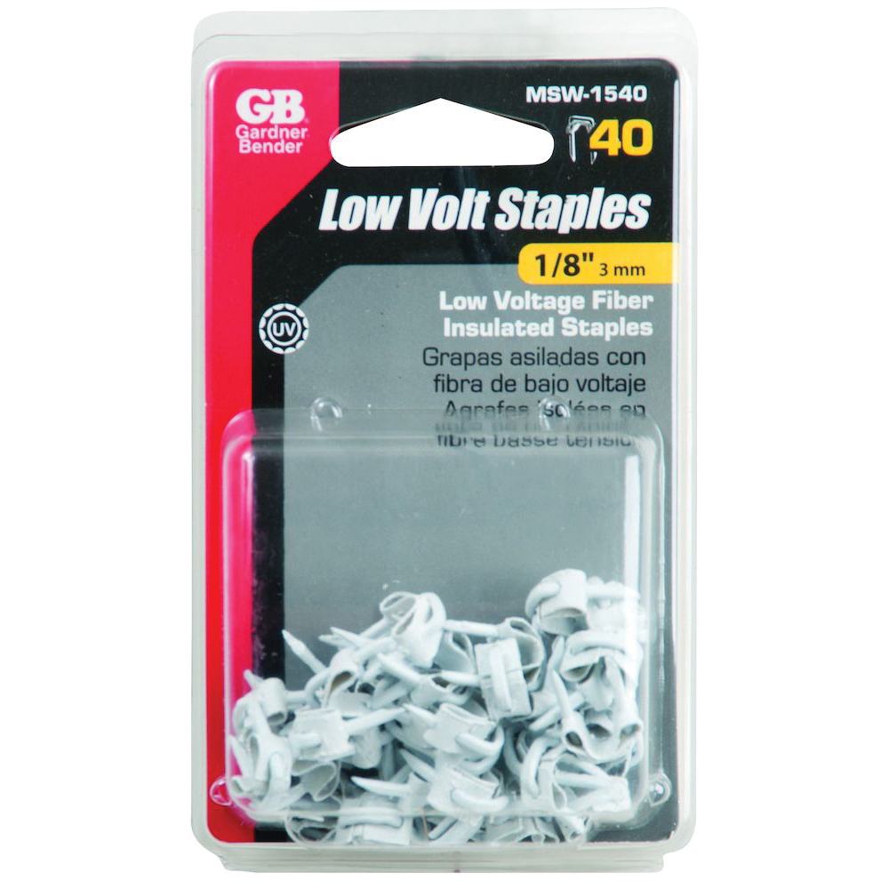 Gardner Bender MSW-1540 Staple, 1/8 in W Crown, 40/PK - 3