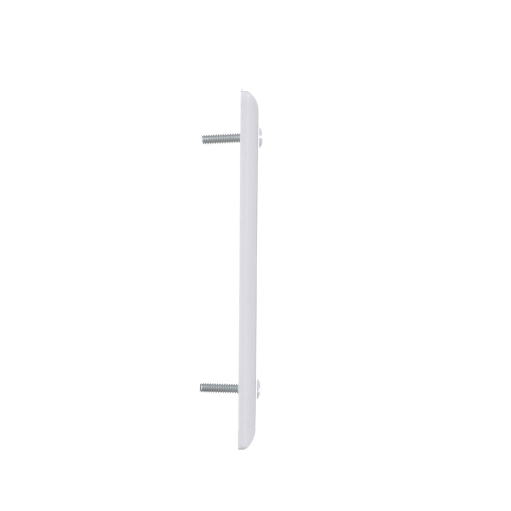 Arrow Hart 2129 Series 2129W-BOX Wallplate, 4.95 in L, 2-3/4 in W, 0.08 in Thick, 1-Gang, Polycarbonate, White, Flush - 2