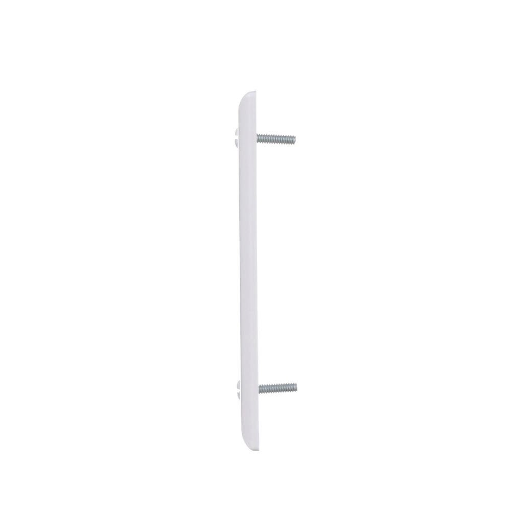 Arrow Hart 2129 Series 2129W-BOX Wallplate, 4.95 in L, 2-3/4 in W, 0.08 in Thick, 1-Gang, Polycarbonate, White, Flush - 4