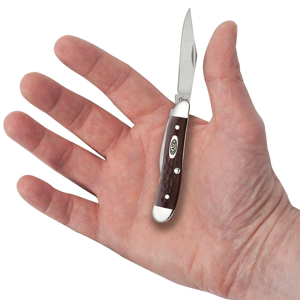 Case XX 00046 Folding Pocket Knife, 2.1 in Clip, 1.53 in Pen L Blade, Tru-Sharp Surgical Stainless Steel Blade, 2-Blade - 4