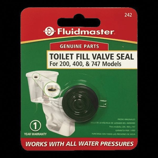Fluidmaster 242 Toilet Replacement Seal, Rubber, For: 400A Toilet Fill Valve - 3