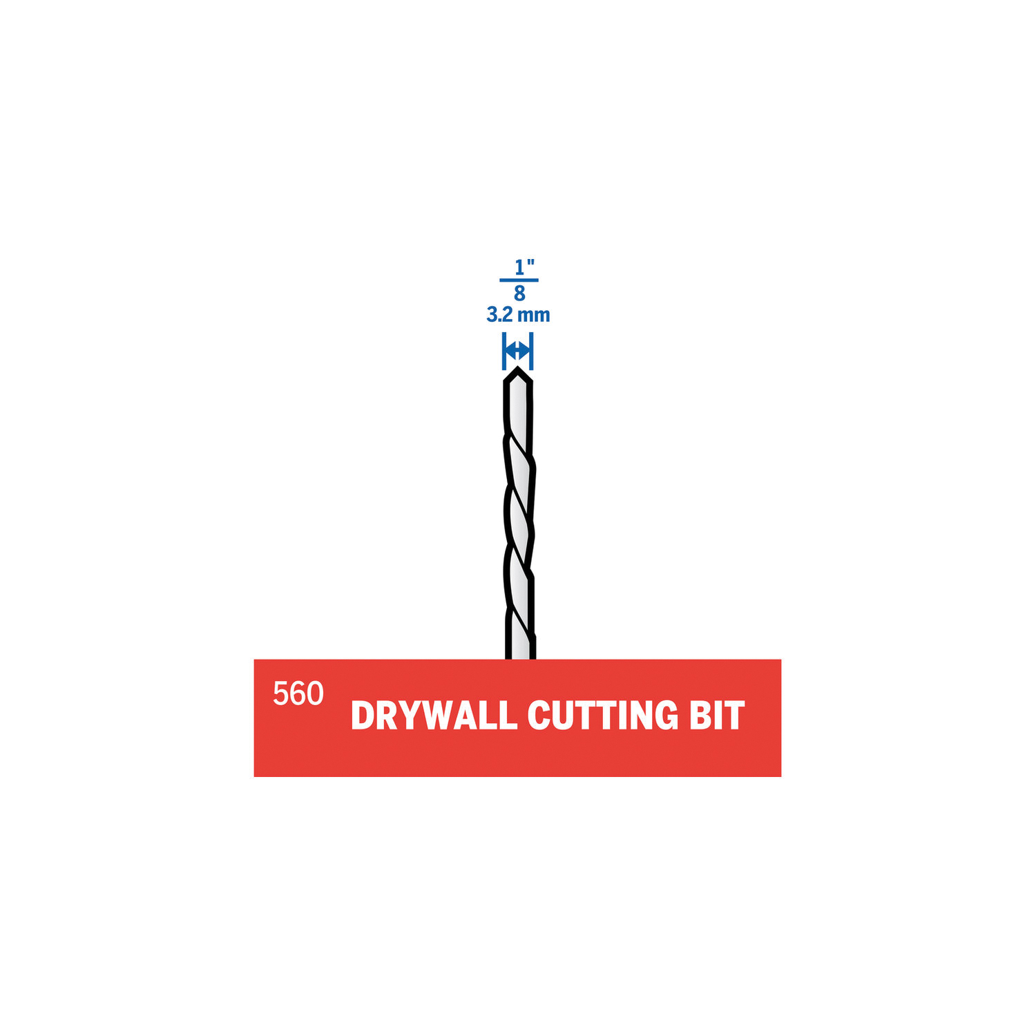 Dremel 462 Polishing Cone Point, 6.4 mm Dia, 1-3/4 in L, 3/32 in Dia Shank - 3