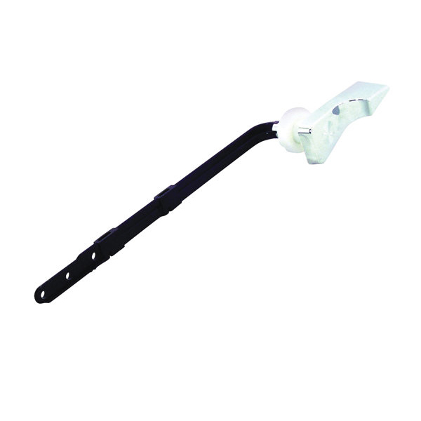Fluidmaster 681 Toilet Tank Lever, Plastic, Chrome, 12-1-2 in L x 1-1/2 in W x 3-3/4 in D Dimensions - 2