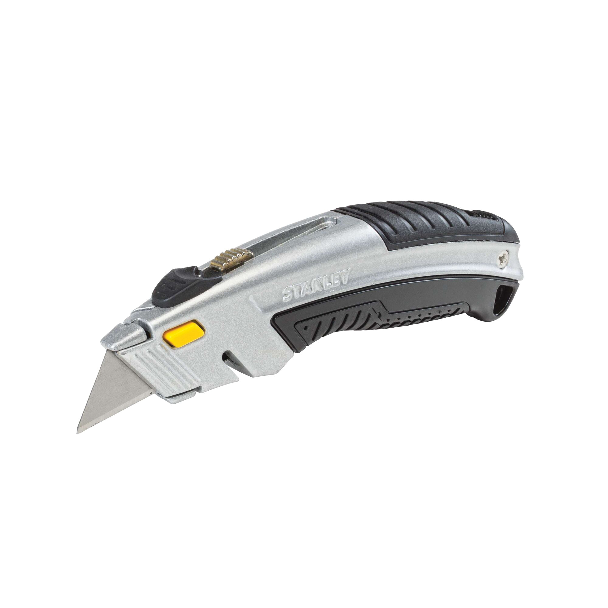 STANLEY INSTANTCHANGE 10-788 Utility Knife, 2-7/16 in L Blade, 3 in W Blade, Carbon Steel Blade, Ergonomic Handle - 2