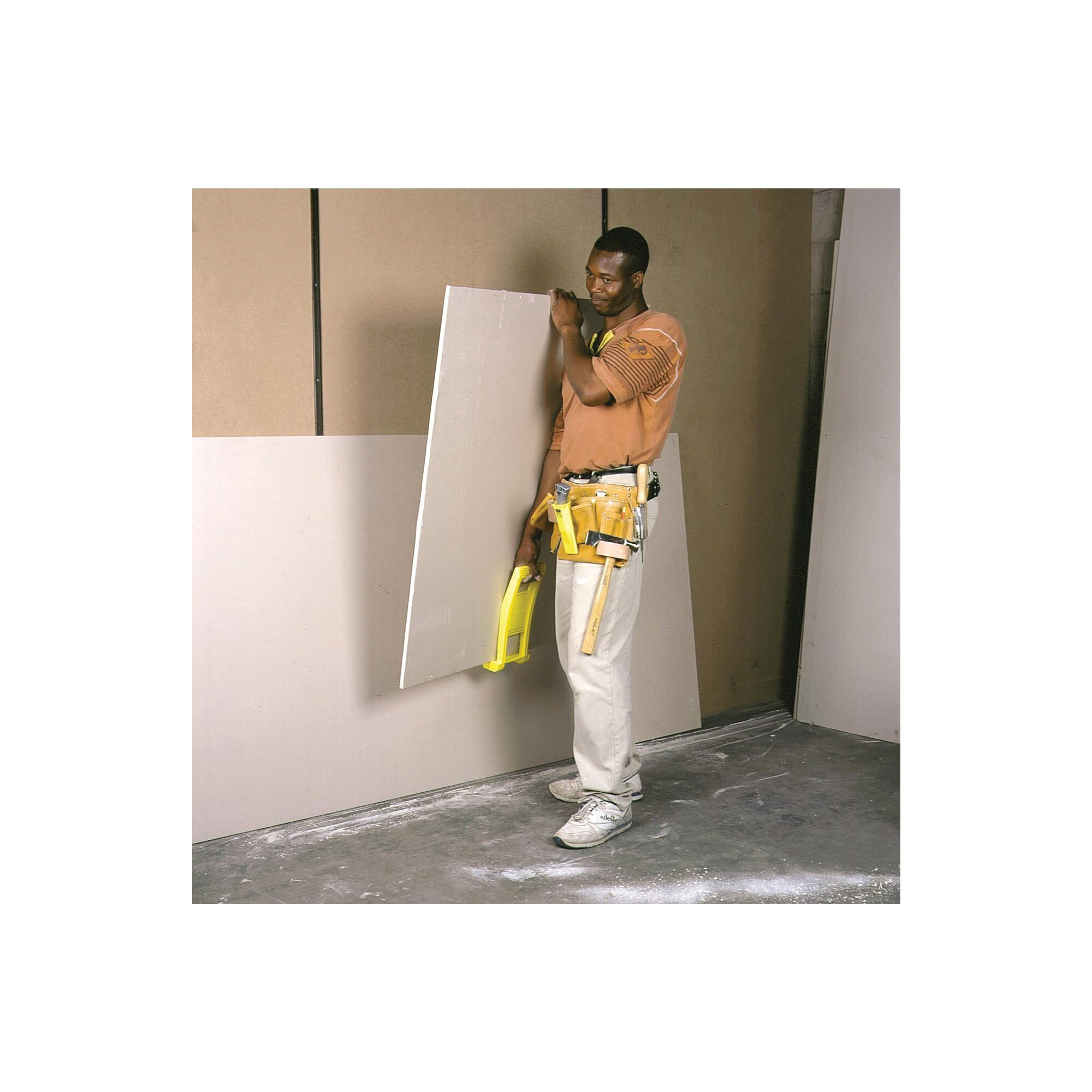 STANLEY 93-301 Panel Carry, 90 kg, Plastic, Yellow, 14-1/2 in L, 6-1/2 in W - 3