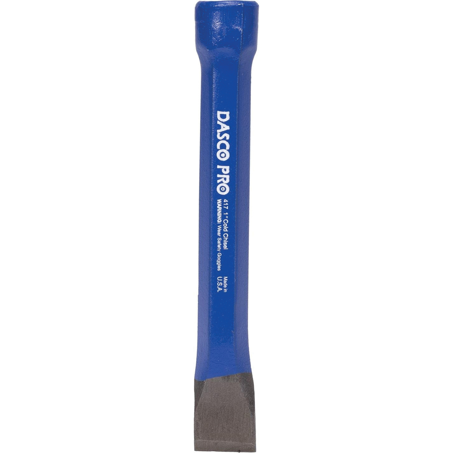 Dasco Pro 417-0 Cold Chisel, 1 in Tip, 7-7/8 in OAL, HCS Blade - 4