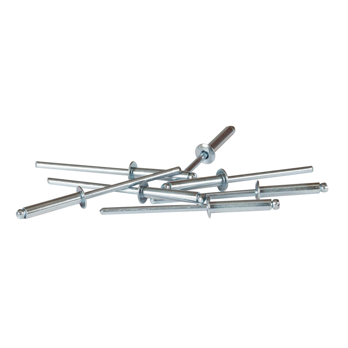 Arrow RLS1/8 Pop Rivet, Long, 1/2 in Grip, 1/2 in L, Steel, 15/PK - 2