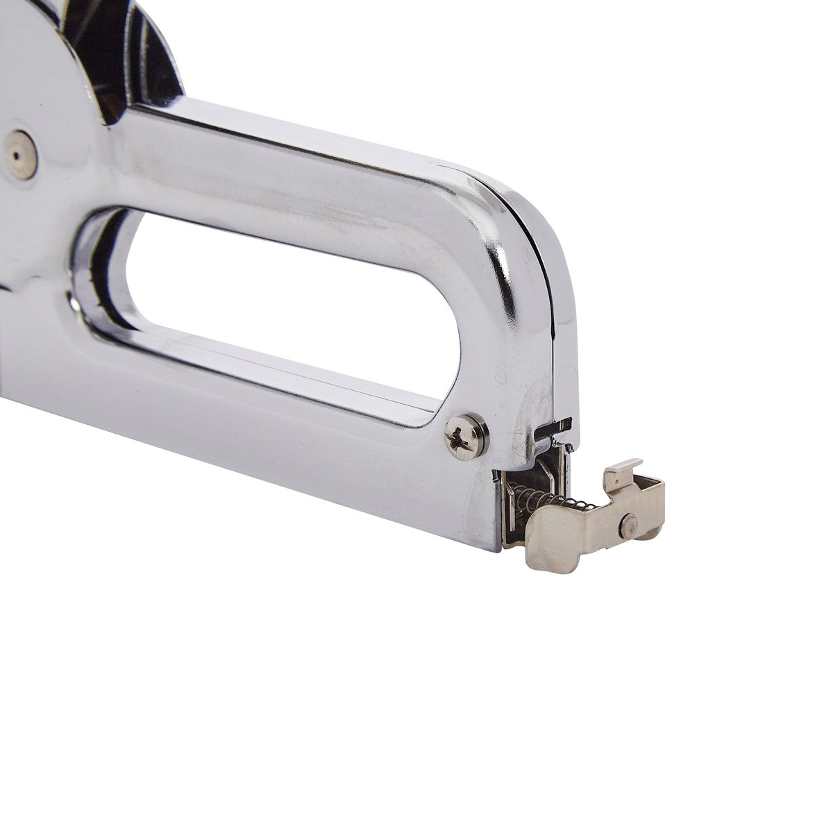 Arrow JT21CM Staple Gun, JT21 Staple, 7/16 in W Crown, 1/4 to 3/8 in L Leg, Steel Staple - 3