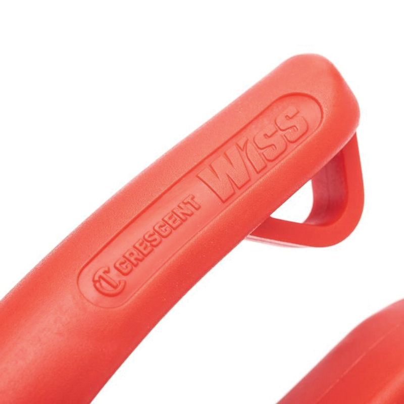 Crescent Wiss M1R Aviation Snip, 9-3/4 in OAL, 1.38 in L Cut, Left Cut, Molybdenum Steel Blade, Contoured Handle - 4