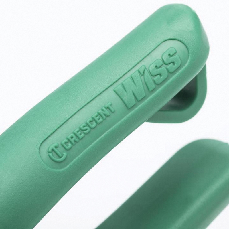 Crescent Wiss M2R Aviation Snip, 9-3/4 in OAL, 1.38 in L Cut, Right Cut, Molybdenum Steel Blade, Contoured Handle - 3