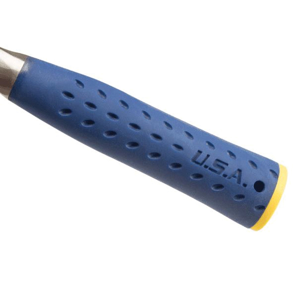 Estwing E3-20BLC Bricklayer/Mason's Hammer, 20 oz Head, Smooth Face Head, Steel Head, 11-1/4 in OAL - 4