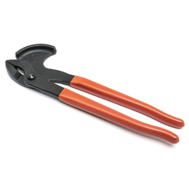 Crescent NP11 Nail Puller Pliers, 11 in OAL, Black/Red Handle, Rubber Grip Handle, 3-1/4 in W Jaw - 2