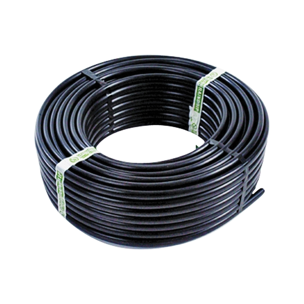 Raindrip 052010P Drip Watering Hose, 0.62 in ID, 100 ft L, Polyethylene, Black - 2