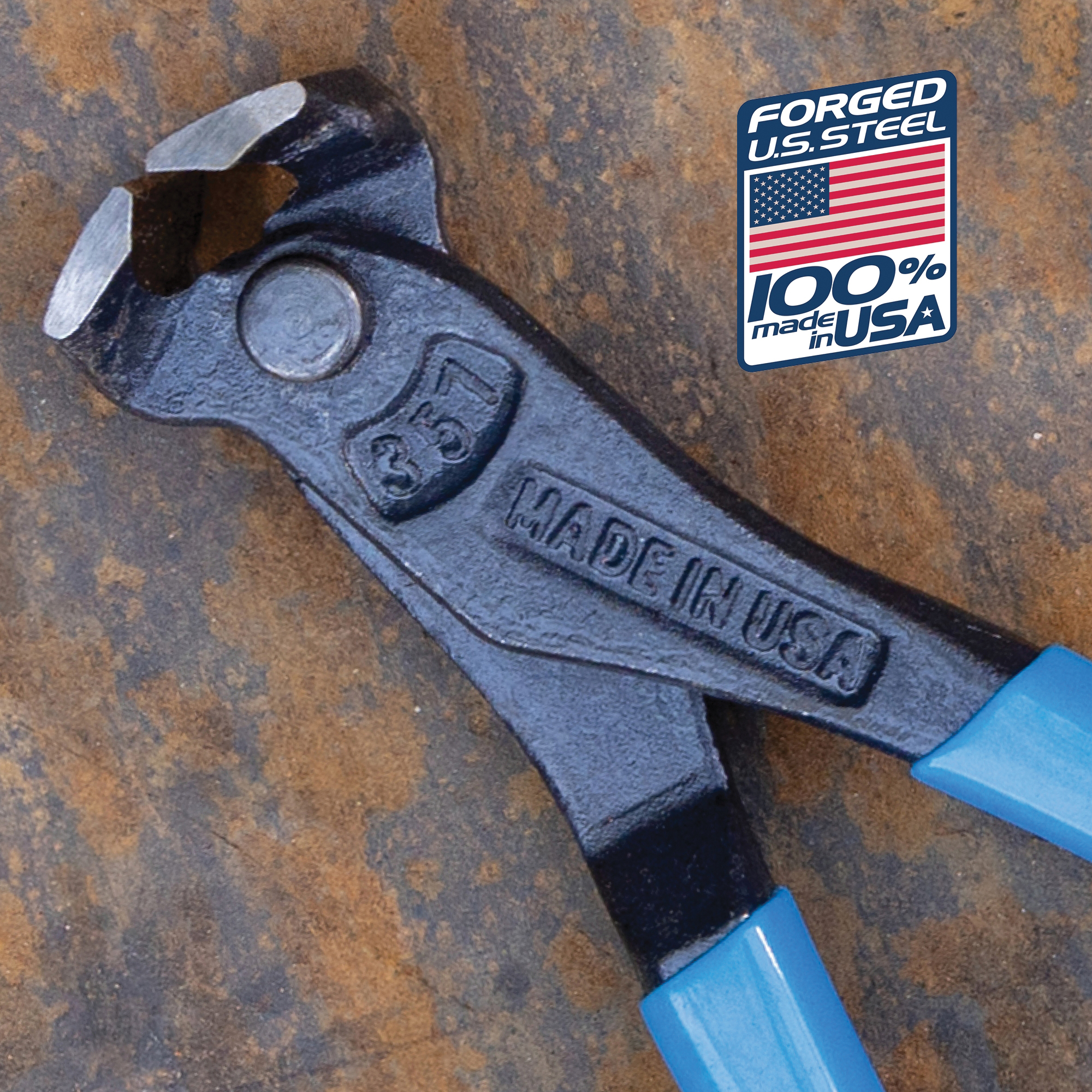 Channellock XLT 357 End Cutting Pliers, Steel Jaw, 7-1/2 in OAL - 4