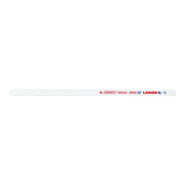 Lenox 20155S224HE Hacksaw Blade, Tuff Teeth, Bi-Metal, 1/2 in W, 12 in L, 24 TPI - 3