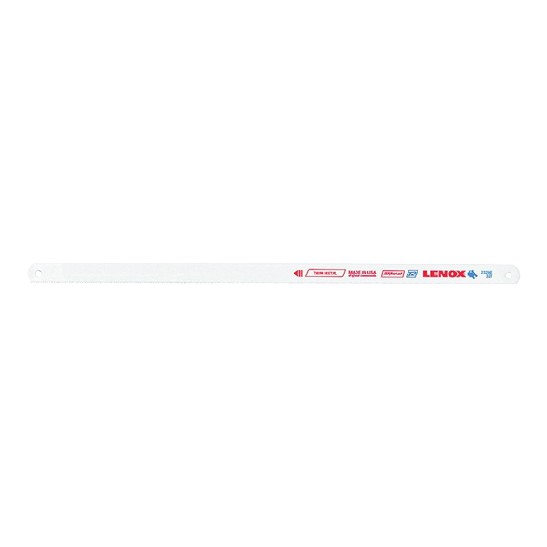 Lenox 20156S232HE Hacksaw Blade, Tuff Teeth, Bi-Metal, 1/2 in W, 12 in L, 32 TPI, Steel Cutting Edge - 3