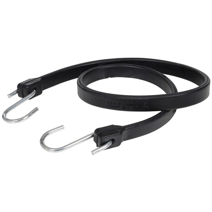 Keeper 06235 Strap, 3/4 in W, 35 in L, EPDM, Black, S-Hook End - 2