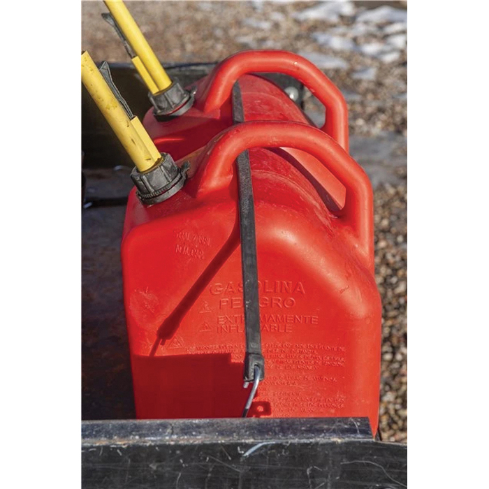 Keeper 06235 Strap, 3/4 in W, 35 in L, EPDM, Black, S-Hook End - 5