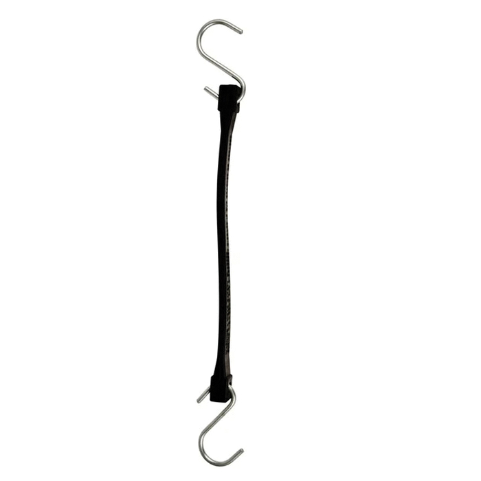 Keeper 06214 Strap, 3/4 in W, 14 in L, EPDM, Black, S-Hook End - 2