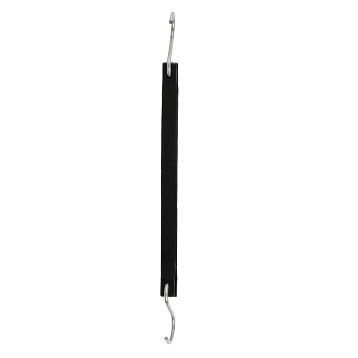 Keeper 06214 Strap, 3/4 in W, 14 in L, EPDM, Black, S-Hook End - 3