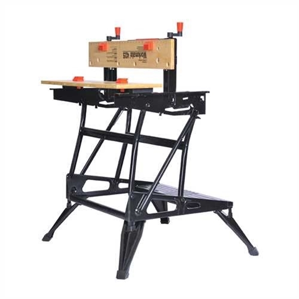Black+Decker WM425 Workbench, 29 in OAW, 30 in OAH, 21-3/4 in OAD, 550 lb Capacity - 2