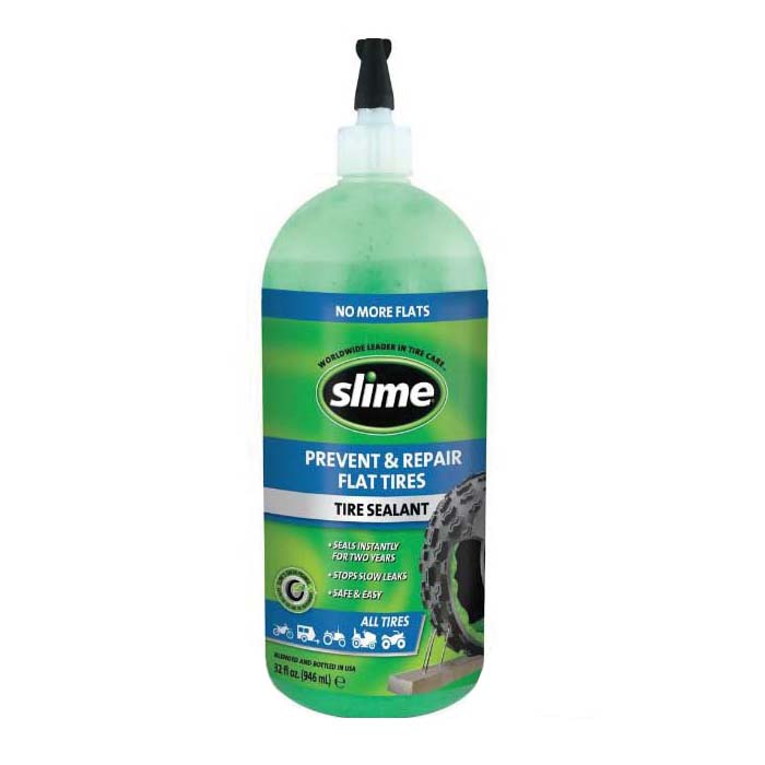 Slime 10009 Tire Sealant, 32 oz Squeeze Bottle - 1