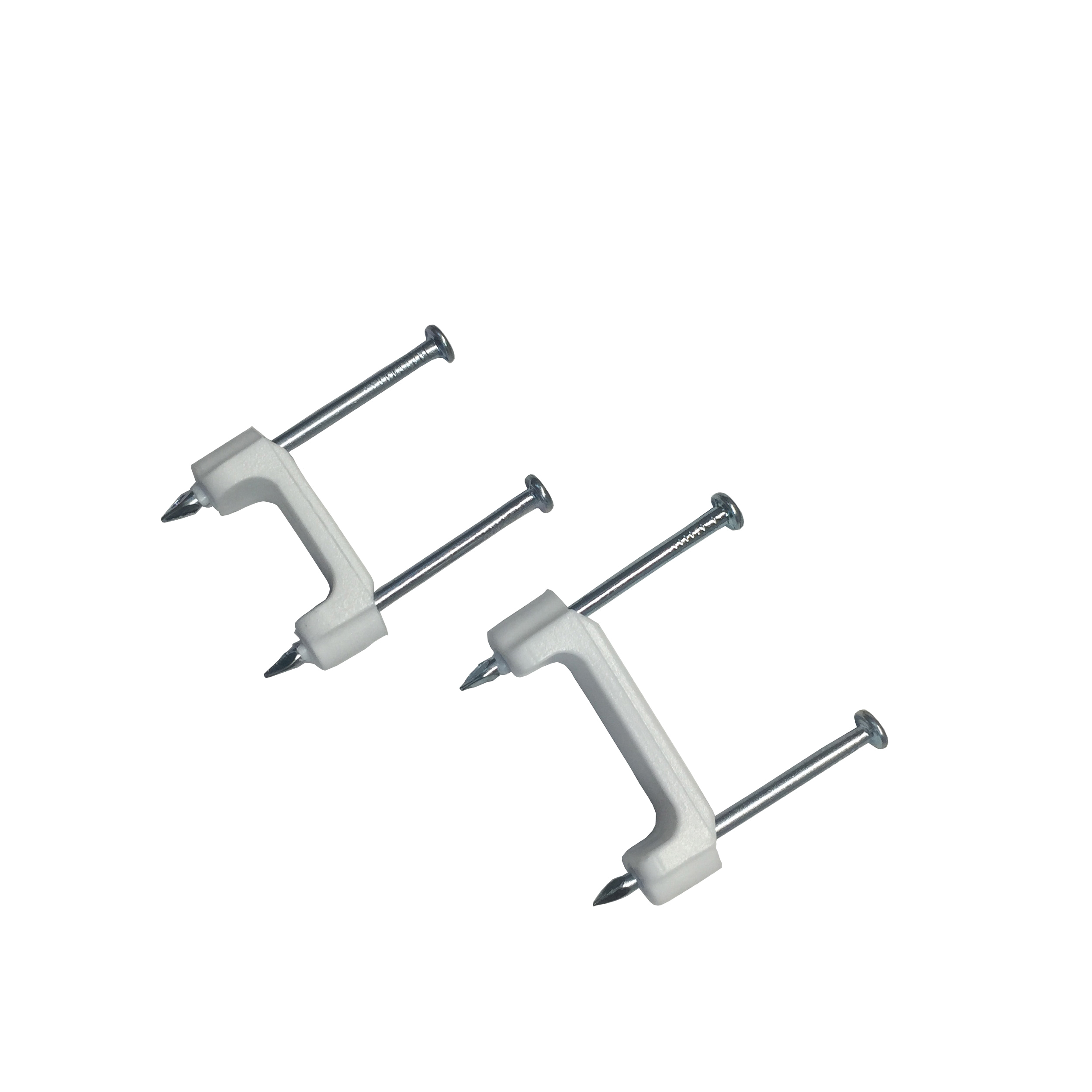Gardner Bender PS-1575T2 Cable Staple, 3/4 in W Crown, Plastic/Polyethylene - 3