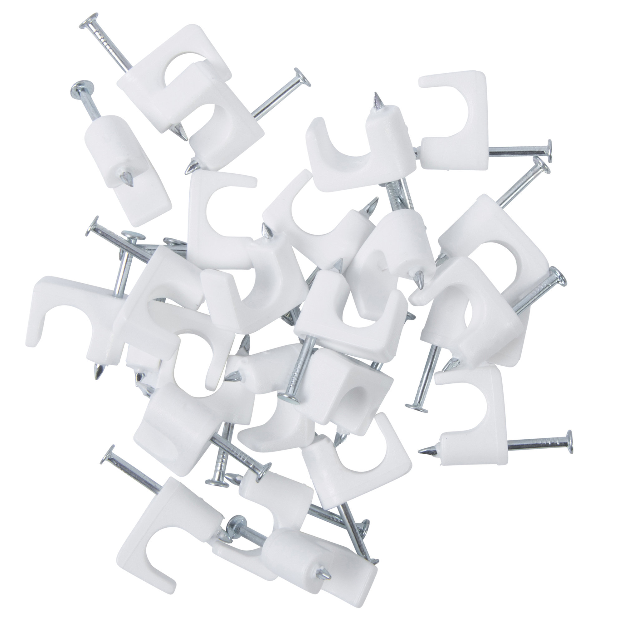 Gardner Bender PSW-1650T Staple, 1/4 in W Crown, Polyethylene - 3