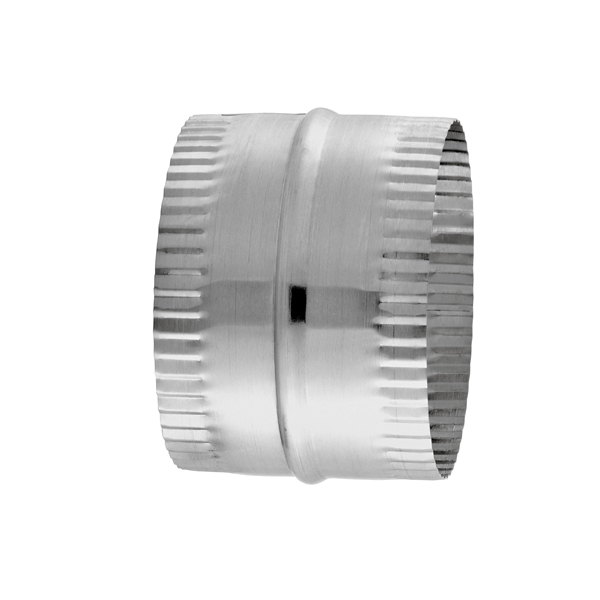 Lambro 244 Duct Connector, 4 in Union, Aluminum - 3