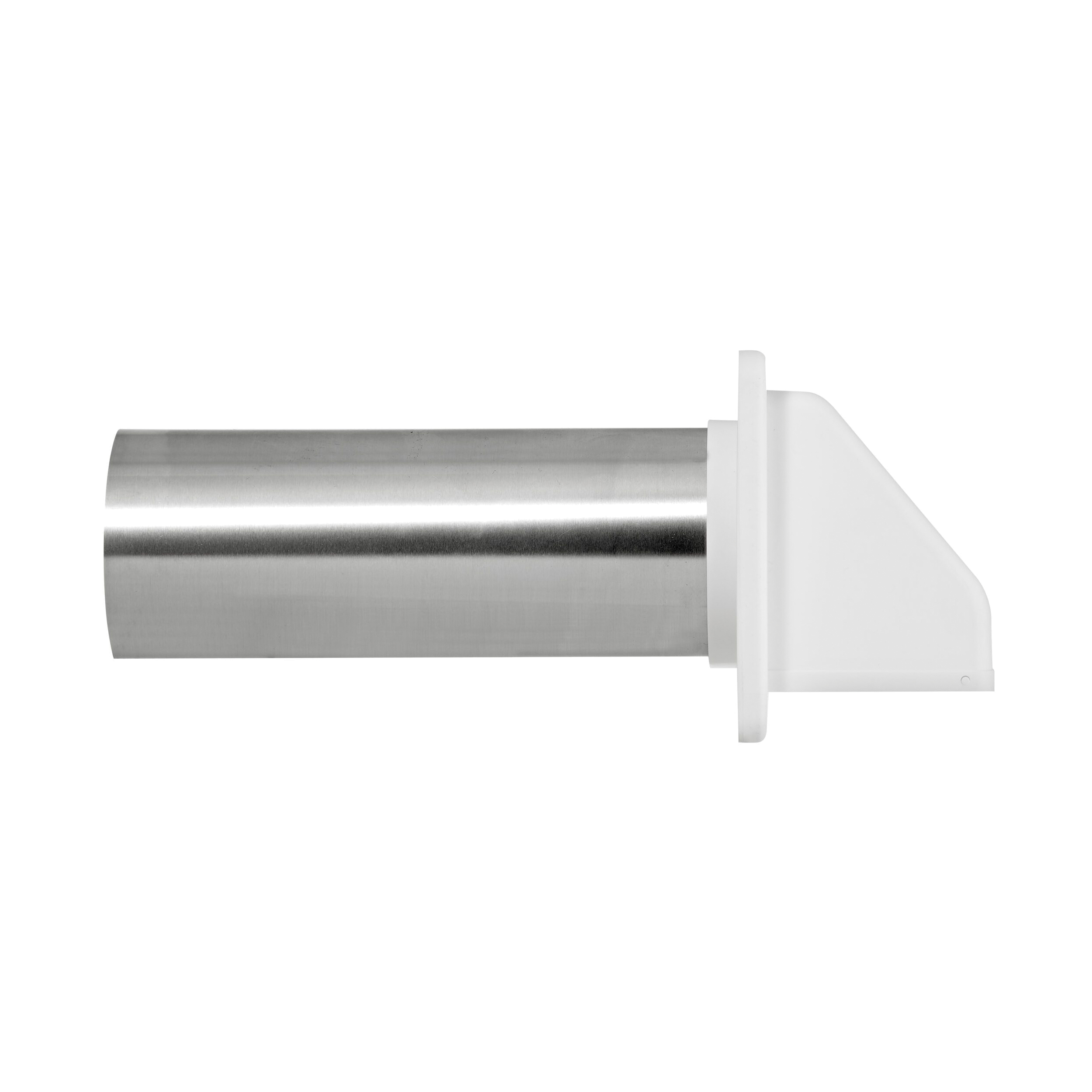 Lambro 222WS Hood Vent, 5-1/2 in W Hood, 5.69 in H Hood, 3 in Duct, Plastic Hood, White Hood - 3