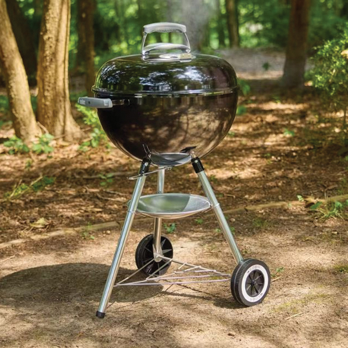 Weber 18 in. Original Kettle Charcoal Grill Black - 3