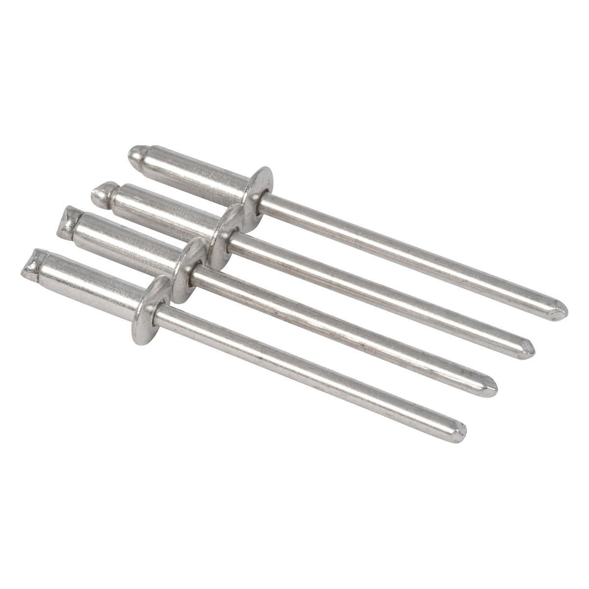 Arrow RMA1/8 Pop Rivet, Medium, 1/4 in Grip, 1/4 in L, Aluminum, Silver, 20/PK - 2