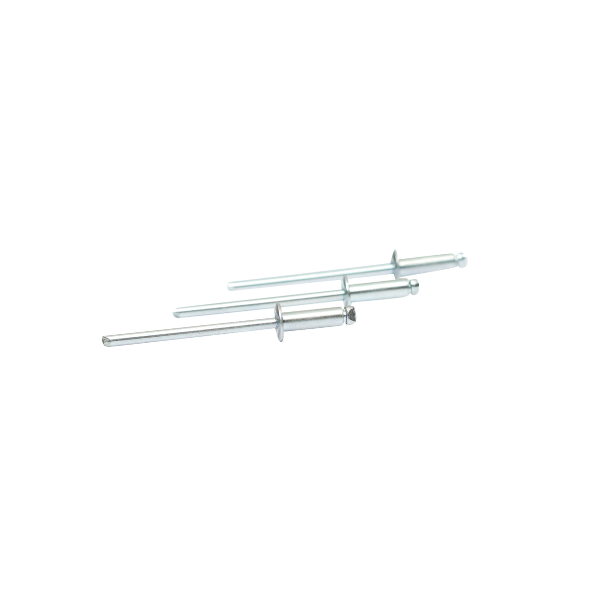 Arrow RMS1/8 Pop Rivet, Medium, 1/4 in Grip, 1/4 in L, Steel, 20/PK - 2