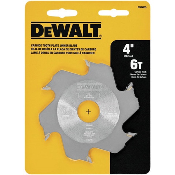 DEWALT DW6805 Saw Blade, 4 in Dia, 5/8 in Arbor, 6-Teeth - 2