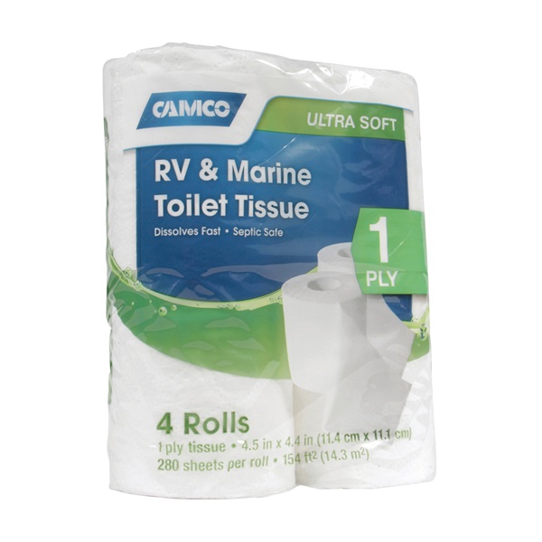 CAMCO 40276 RV and Marine Toilet Tissue, 1-Ply - 1