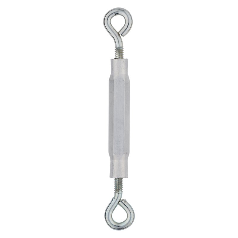 National Hardware 2170BC Series N221-721 Turnbuckle, 45 lb Working Load, #10-24 Thread, Eye, 5-1/2 in L Take-Up - 4