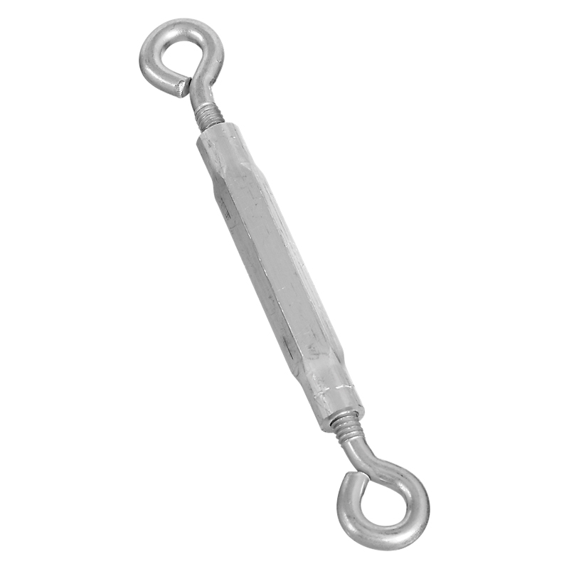 National Hardware 2170BC Series N221-747 Turnbuckle, 90 lb Working Load, 1/4-20 Thread, Eye, 7-1/2 in L Take-Up - 2