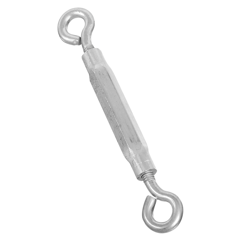 National Hardware 2170BC Series N221-754 Turnbuckle, 130 lb Working Load, 5/16-18 Thread, Eye, 9 in L Take-Up - 2