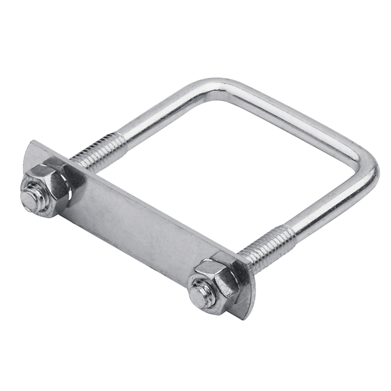 National Hardware N222-356 U-Bolt, 3 in L Inside, 2 in W Inside, 5/16-18 Thread, 1-1/2 in L Thread, Steel, Zinc-Plated - 4