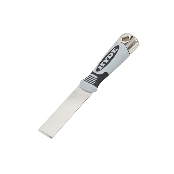 Hyde Pro Stainless Series 06258 Putty Knife, 1-1/4 in W Blade, Stainless Steel Blade, Plastic Handle - 3