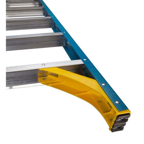 Werner 6006 Step Ladder, 6 ft H, Type I Duty Rating, Fiberglass, 250 lb, 10 ft Max Reach, 5-Step - 2