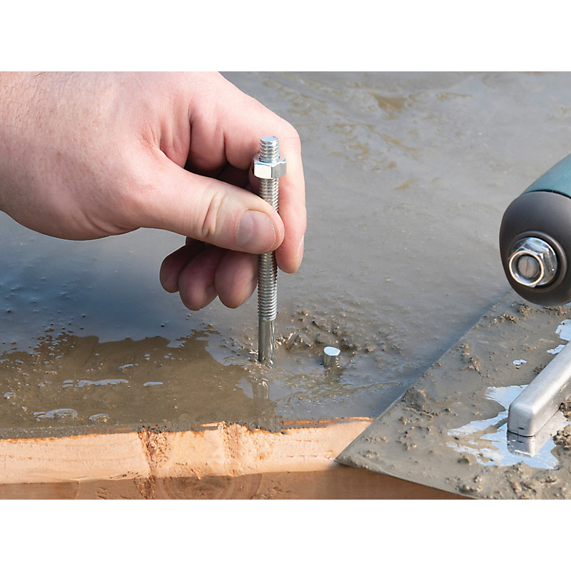 National Hardware 2195BC Series N232-926 J-Bolt, 5/16 in Thread, 3 in L Thread, 5 in L, 160 lb Working Load, Steel, Zinc - 4